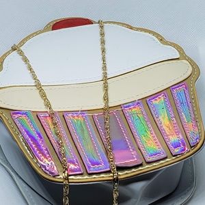 Mini Cherry Top Cupcake Purse